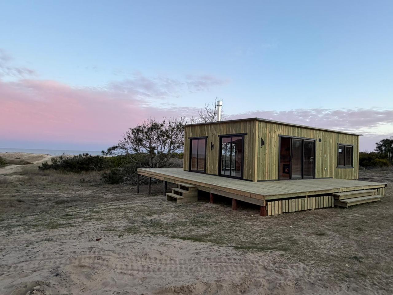 Casa de madera construida por Casas del Mar en Uruguay - obra 75