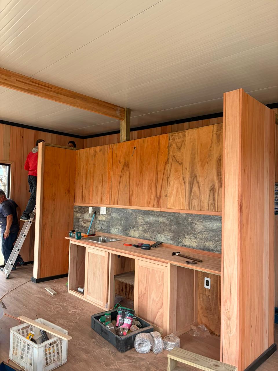 Casa de madera construida por Casas del Mar en Uruguay - obra 76