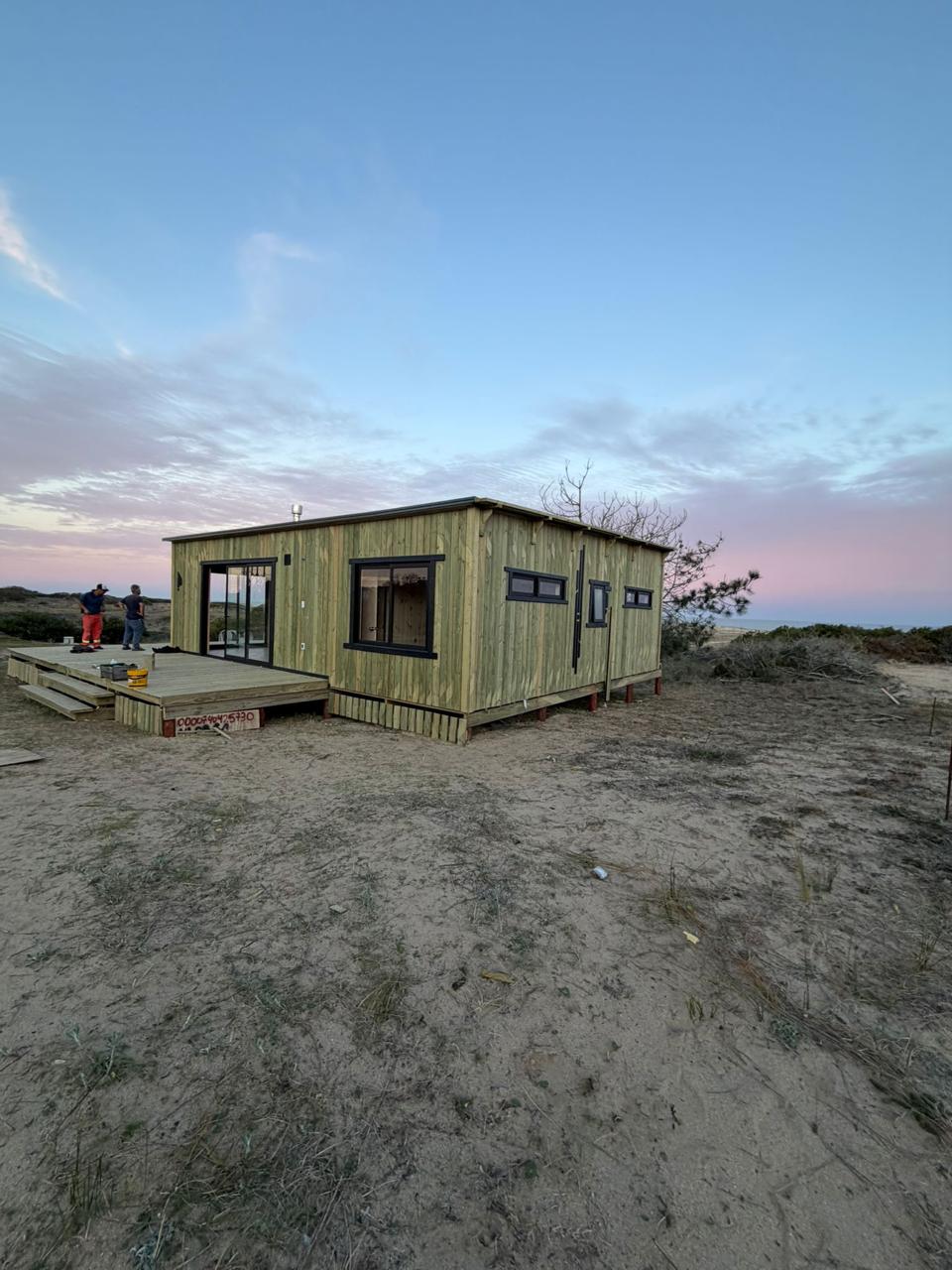 Casa de madera construida por Casas del Mar en Uruguay - obra 77