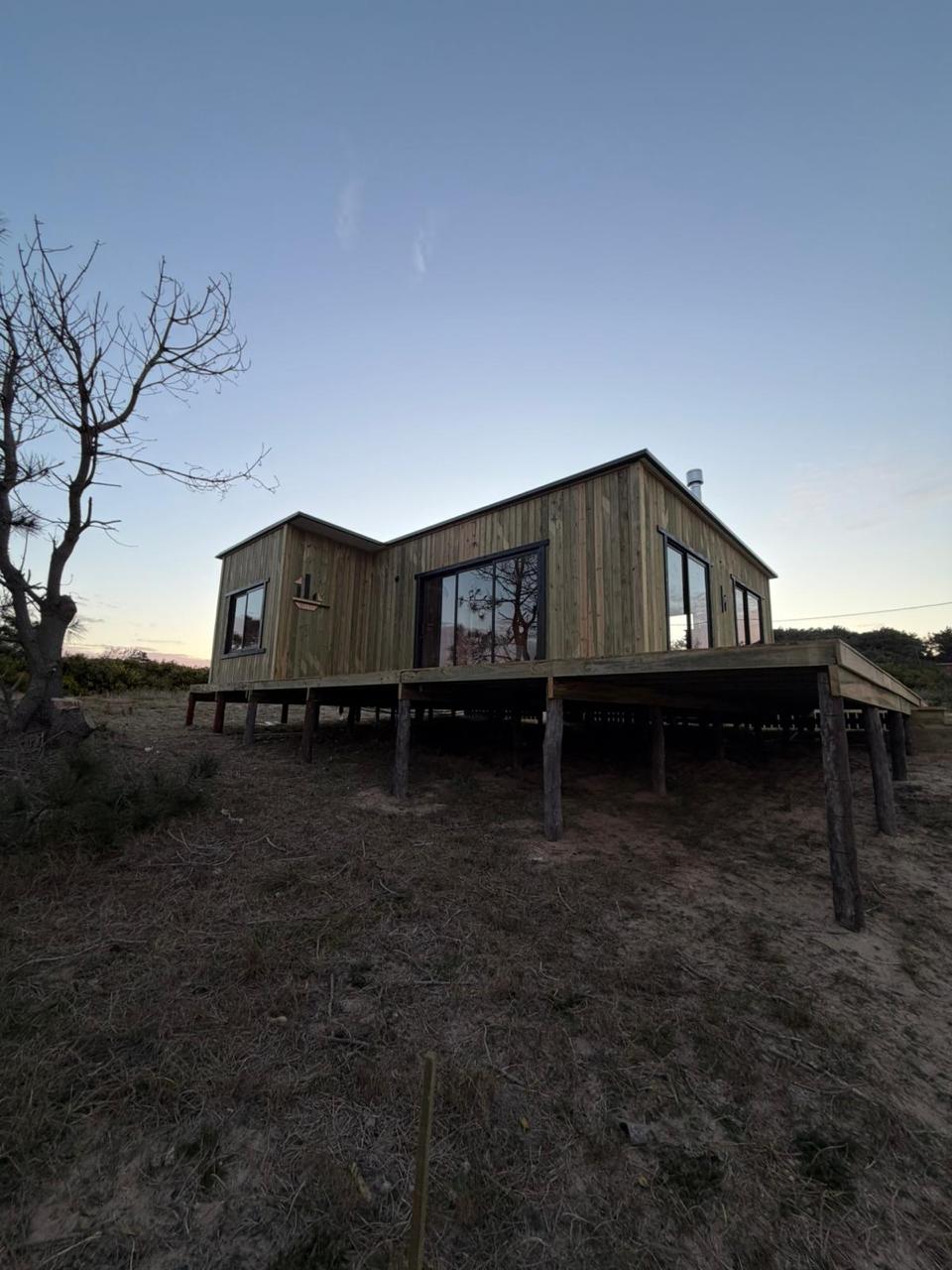 Casa de madera construida por Casas del Mar en Uruguay - obra 78