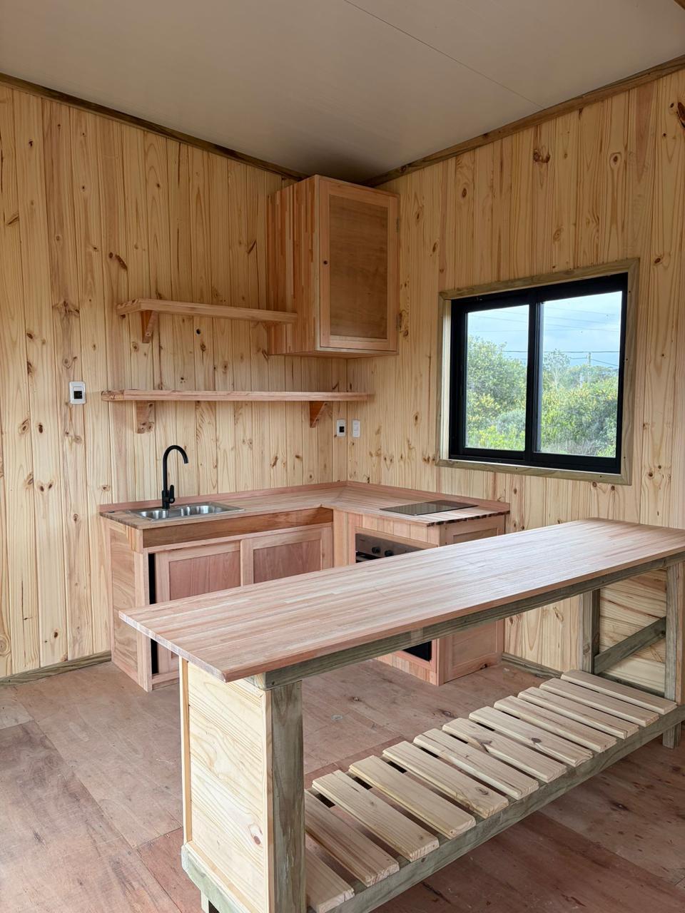 Casa de madera construida por Casas del Mar en Uruguay - obra 93