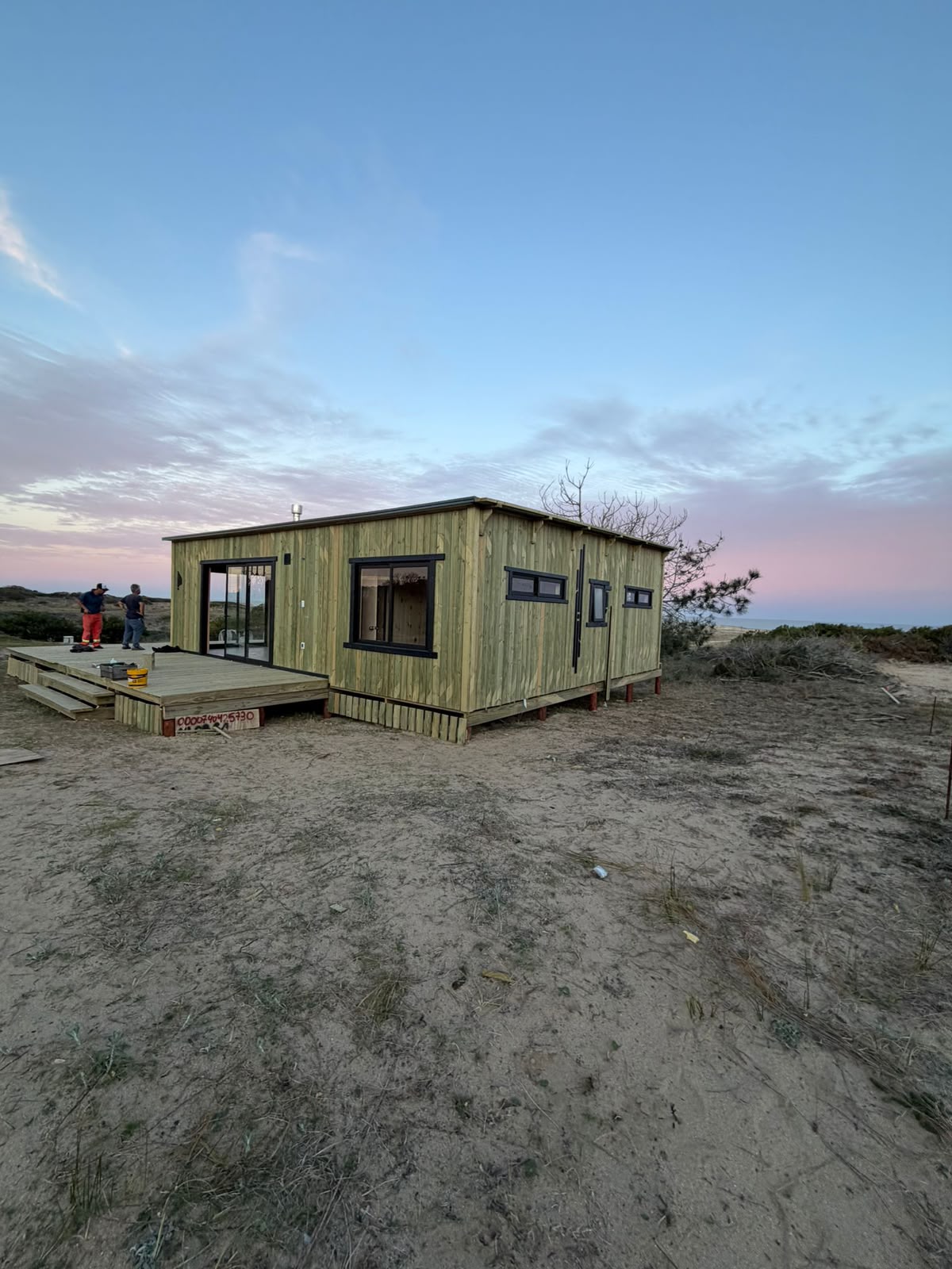 Casa de madera construida por Casas del Mar en Uruguay - obra 94