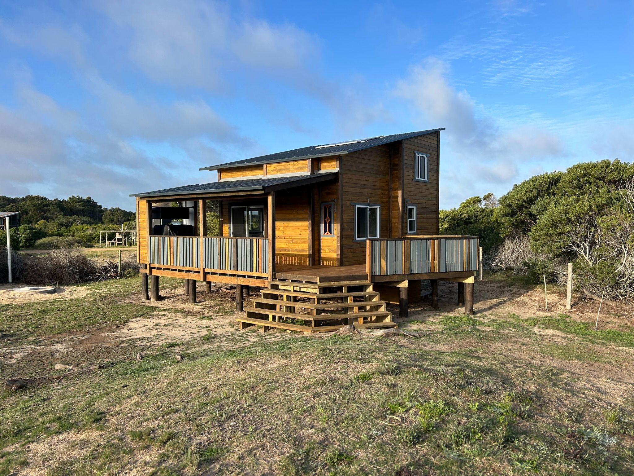 Casa de madera construida por Casas del Mar en Uruguay - obra 99